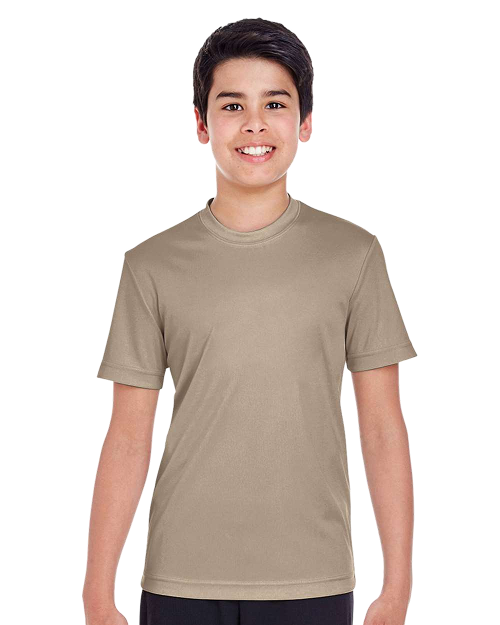 Team 365 TT11Y - Youth Performance T-shirt Desert Khaki