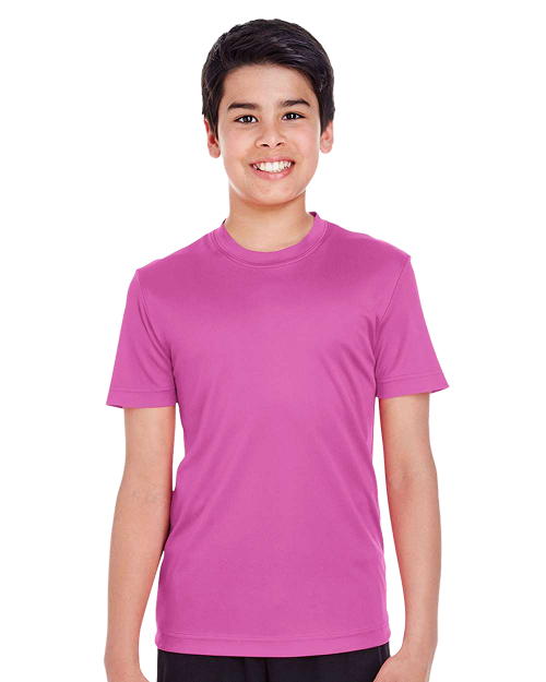 Team 365 TT11Y - Youth Performance T-shirt Sport Charity Pink