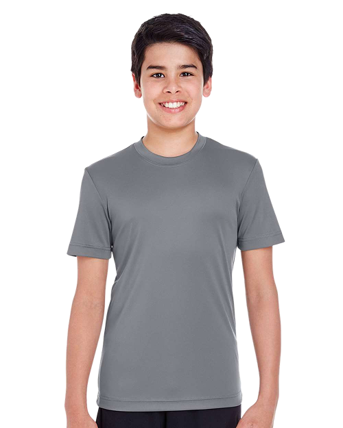 Team 365 TT11Y - Youth Performance T-shirt Sport Graphite
