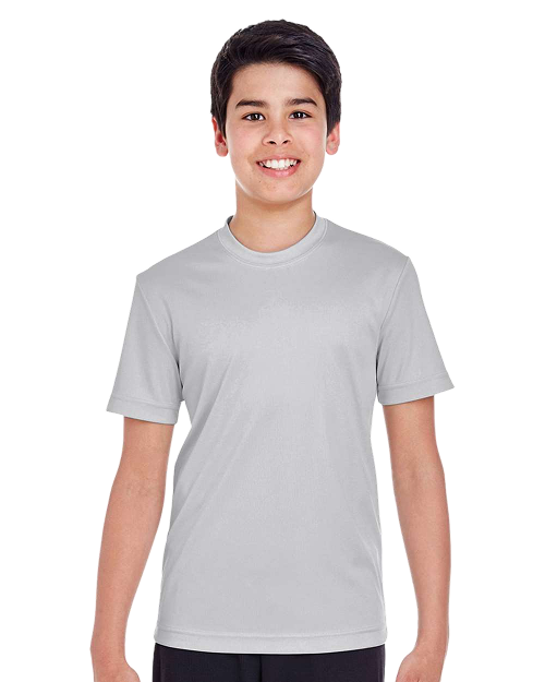 Team 365 TT11Y - Youth Performance T-shirt Sport Silver