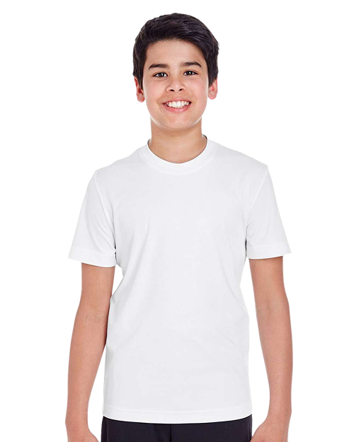 Team 365 TT11Y - Youth Performance T-shirt White