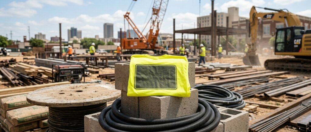 Custom construction uniforms