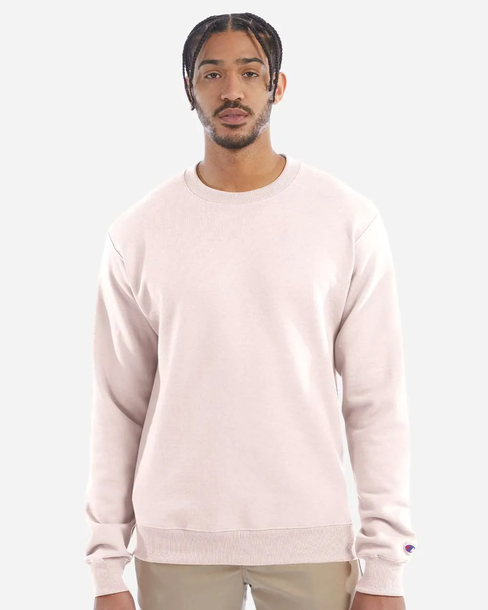 Champion 50/50 Crewneck Sweatshirt Body Blush