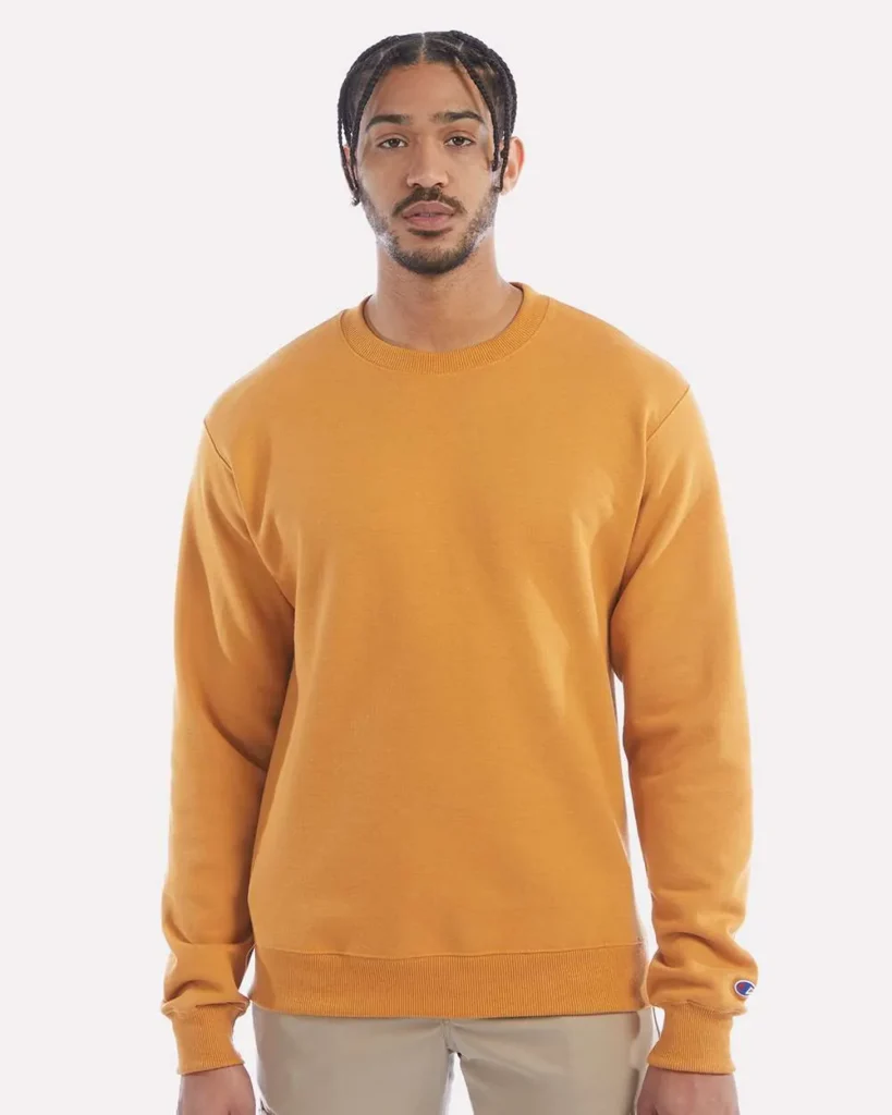 Champion 50/50 Crewneck Sweatshirt Gold Glint