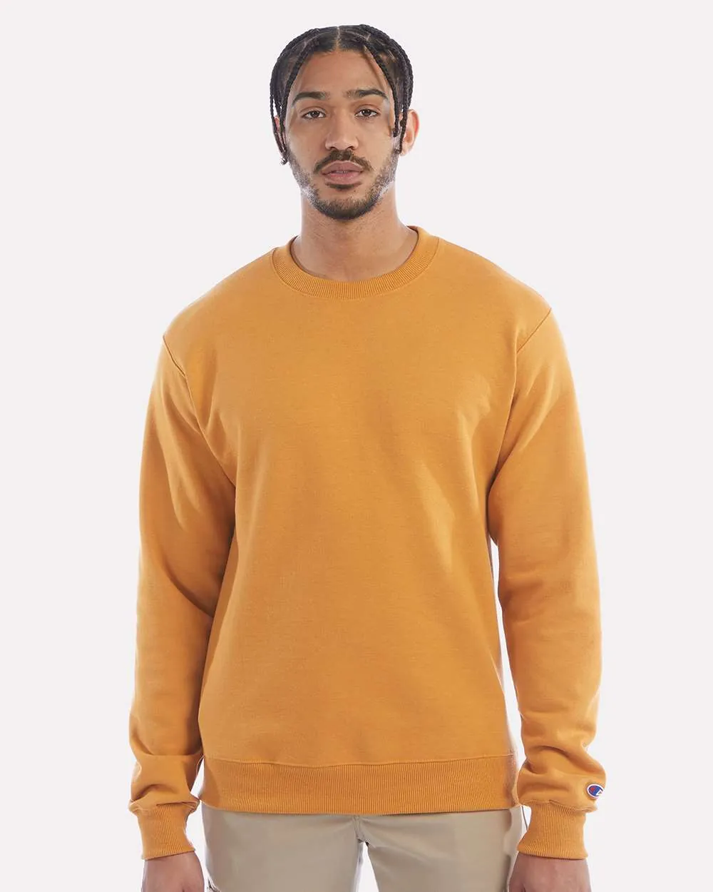 Champion 50/50 Crewneck Sweatshirt Gold Glint