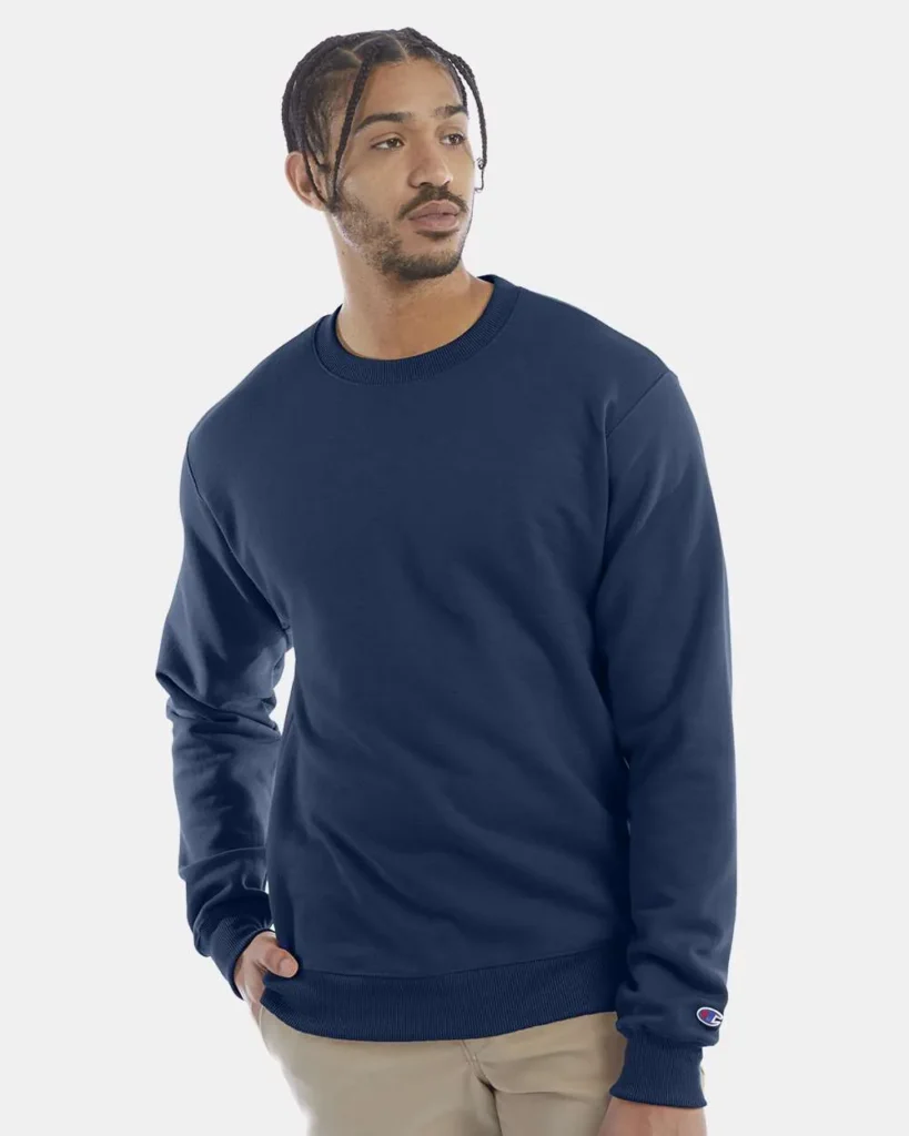 Champion 50/50 Crewneck Sweatshirt Late Night Blue