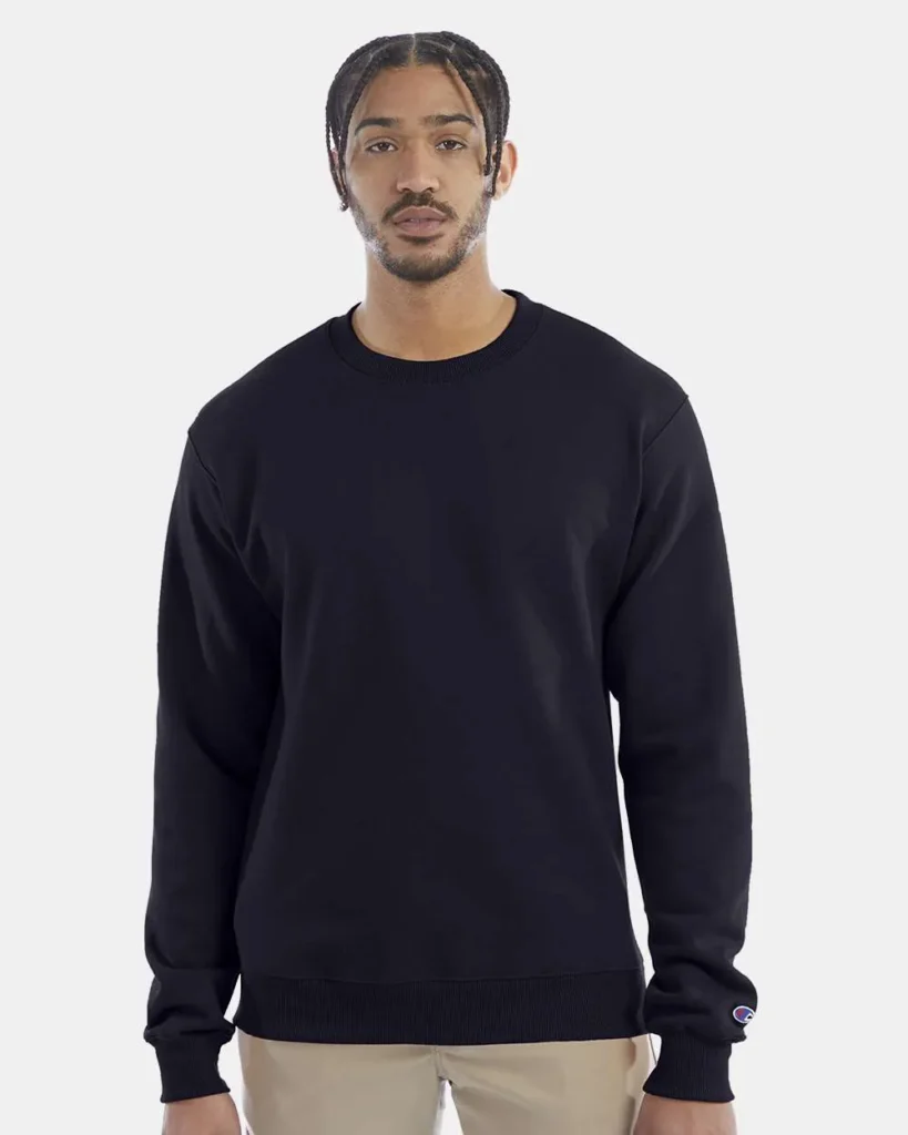 Champion 50/50 Crewneck Sweatshirt Navy