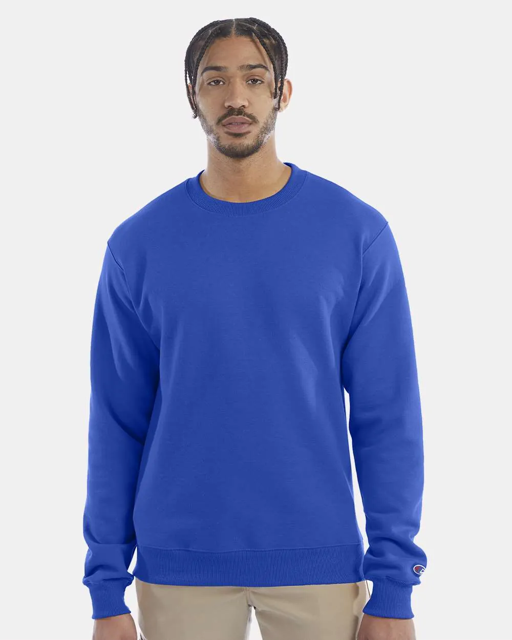Champion 50/50 Crewneck Sweatshirt Royal Blue