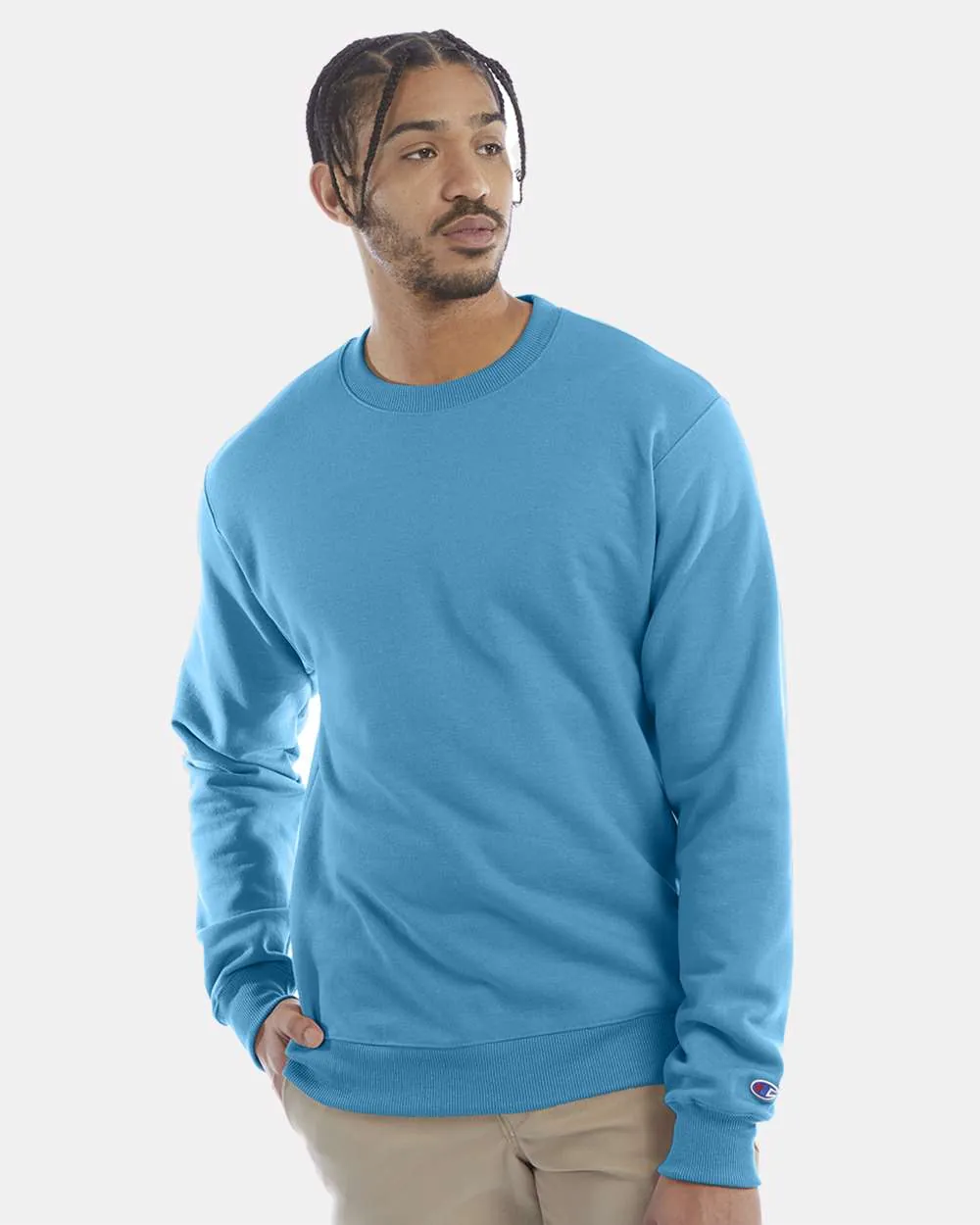 Champion 50/50 Crewneck Sweatshirt Tempo Teal