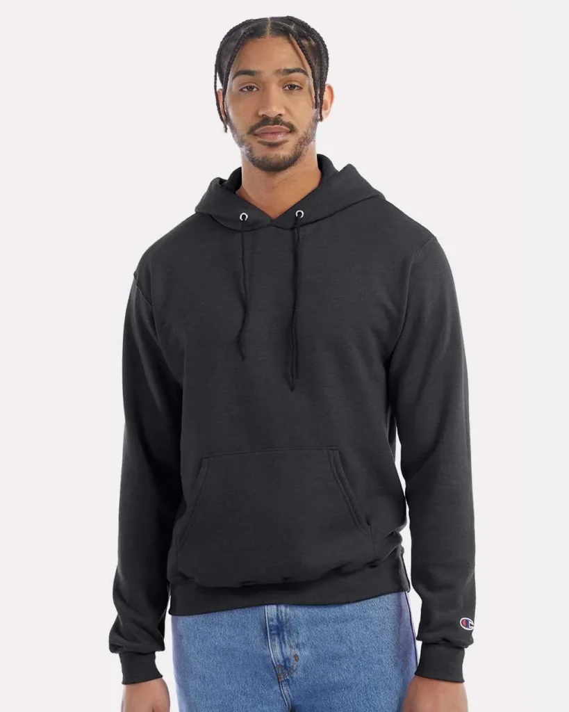 Champion 50/50 Hooded Sweatshirt Charcoal Heather