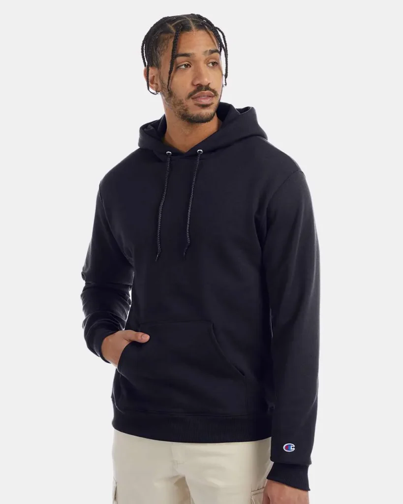 Champion 50/50 Hooded Sweatshirt Navy