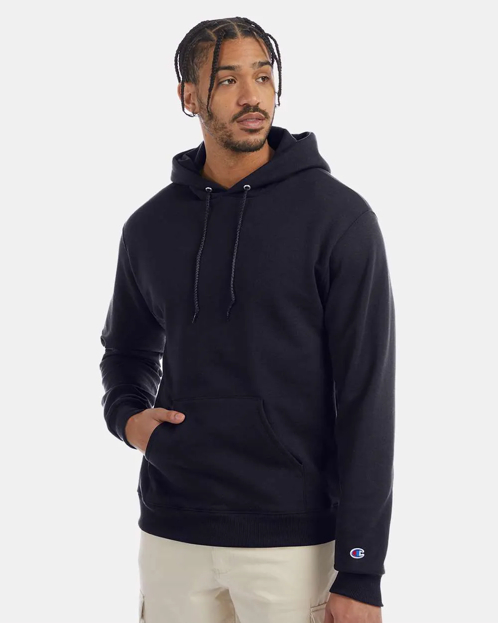 Champion 50/50 Hooded Sweatshirt Navy