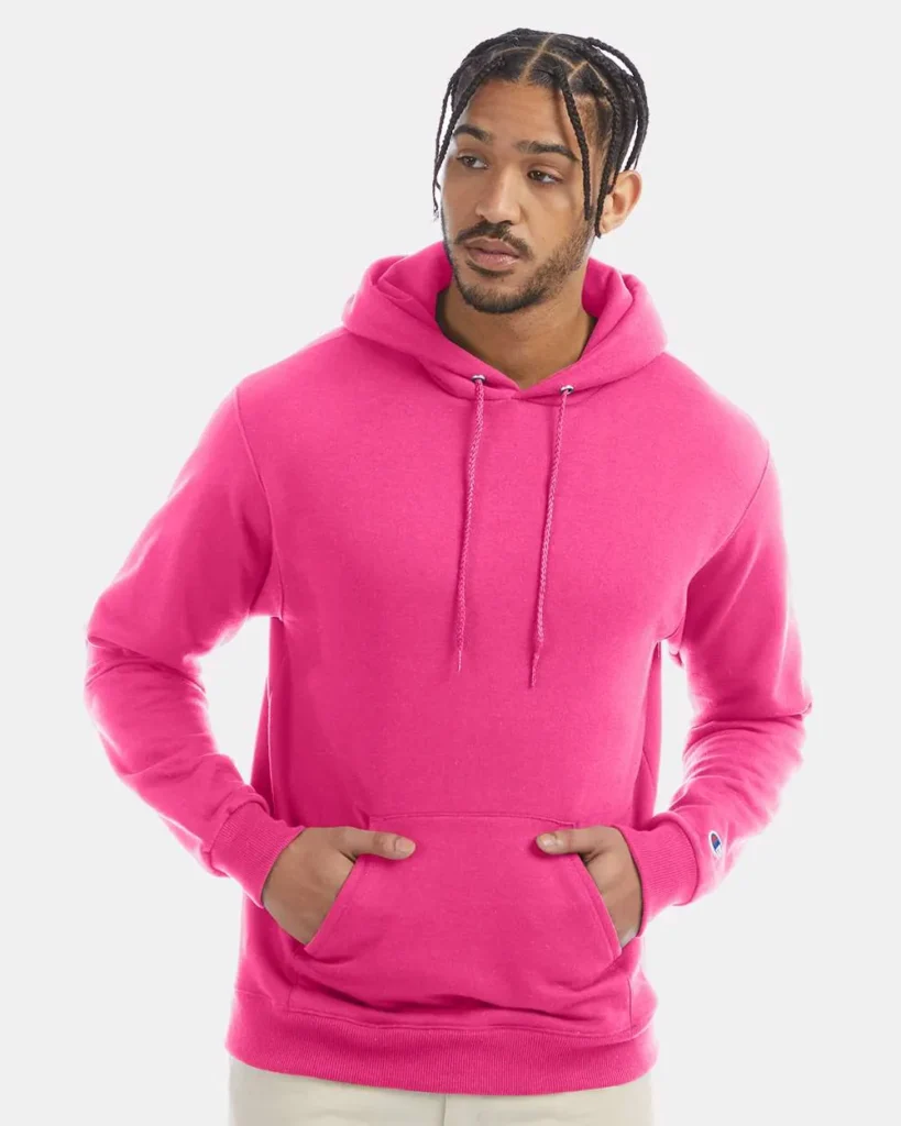 Champion 50/50 Hooded Sweatshirt Wow Pink