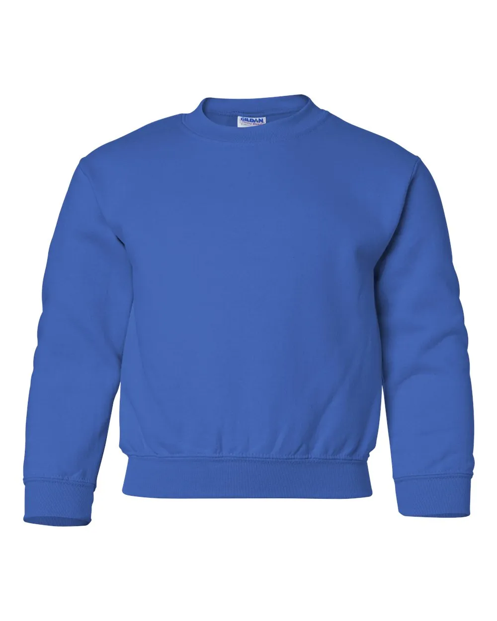Gildan Youth Heavy Blend Crewneck Sweatshirt Royal