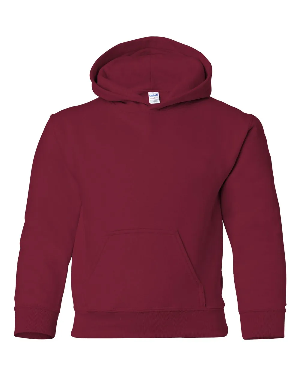 Gildan Youth Hooded Sweatshirt Cardinal Red