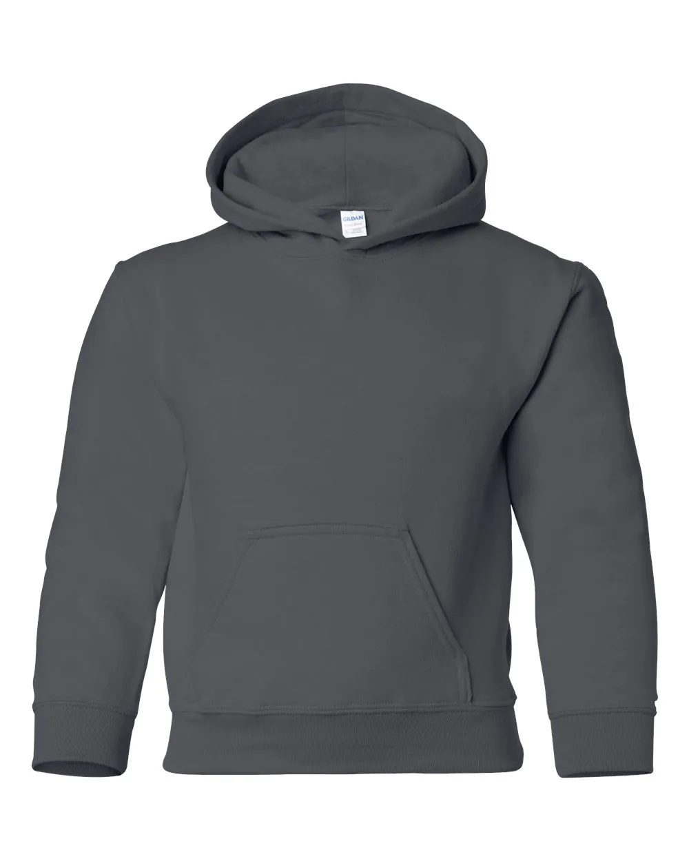 Gildan Youth Hooded Sweatshirt Charcoal