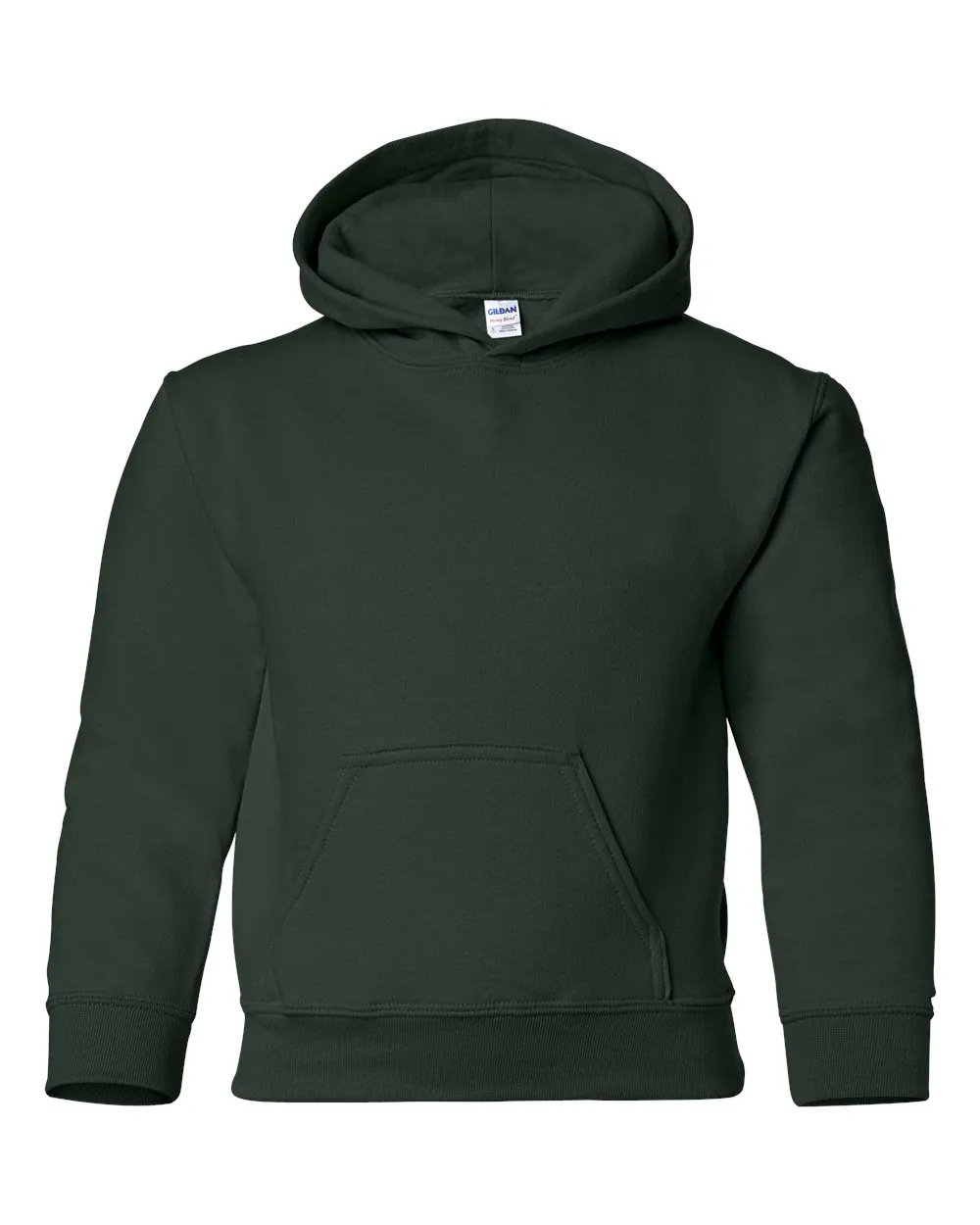 Gildan Youth Hooded Sweatshirt Forest
