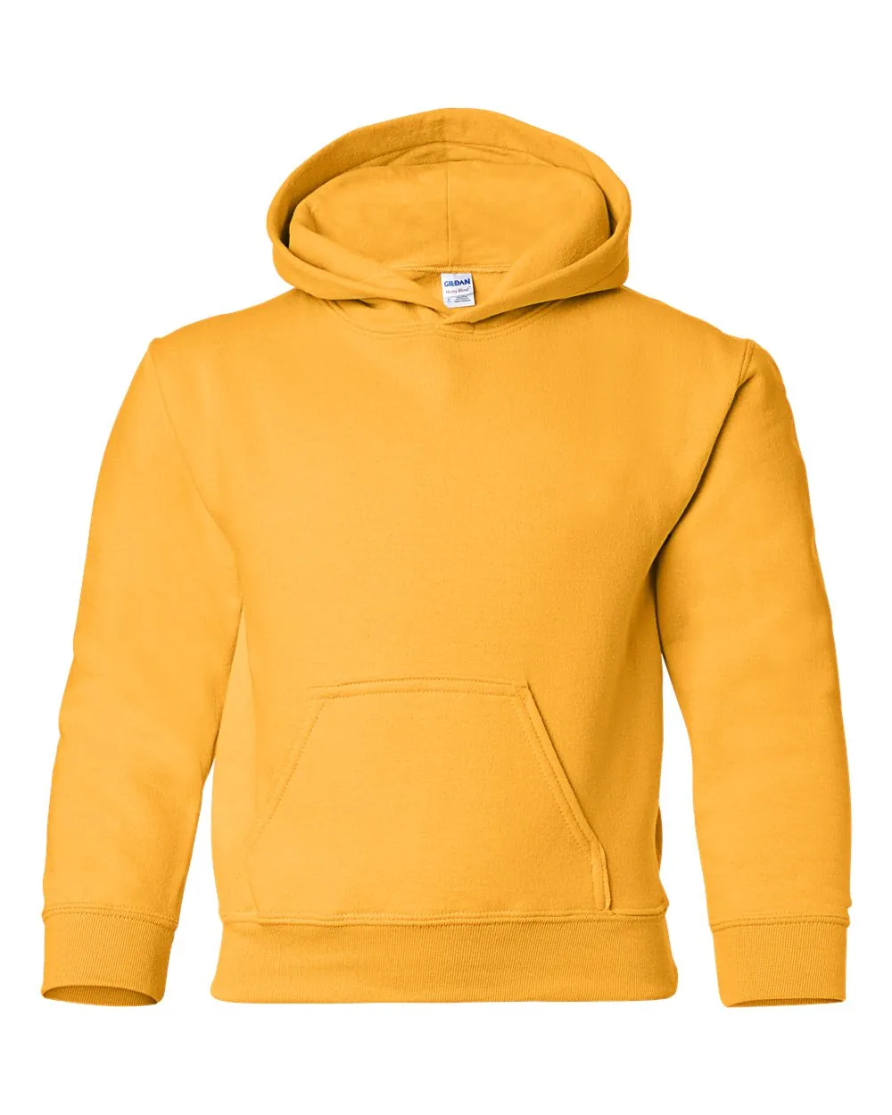 Gildan Youth Hooded Sweatshirt Gold