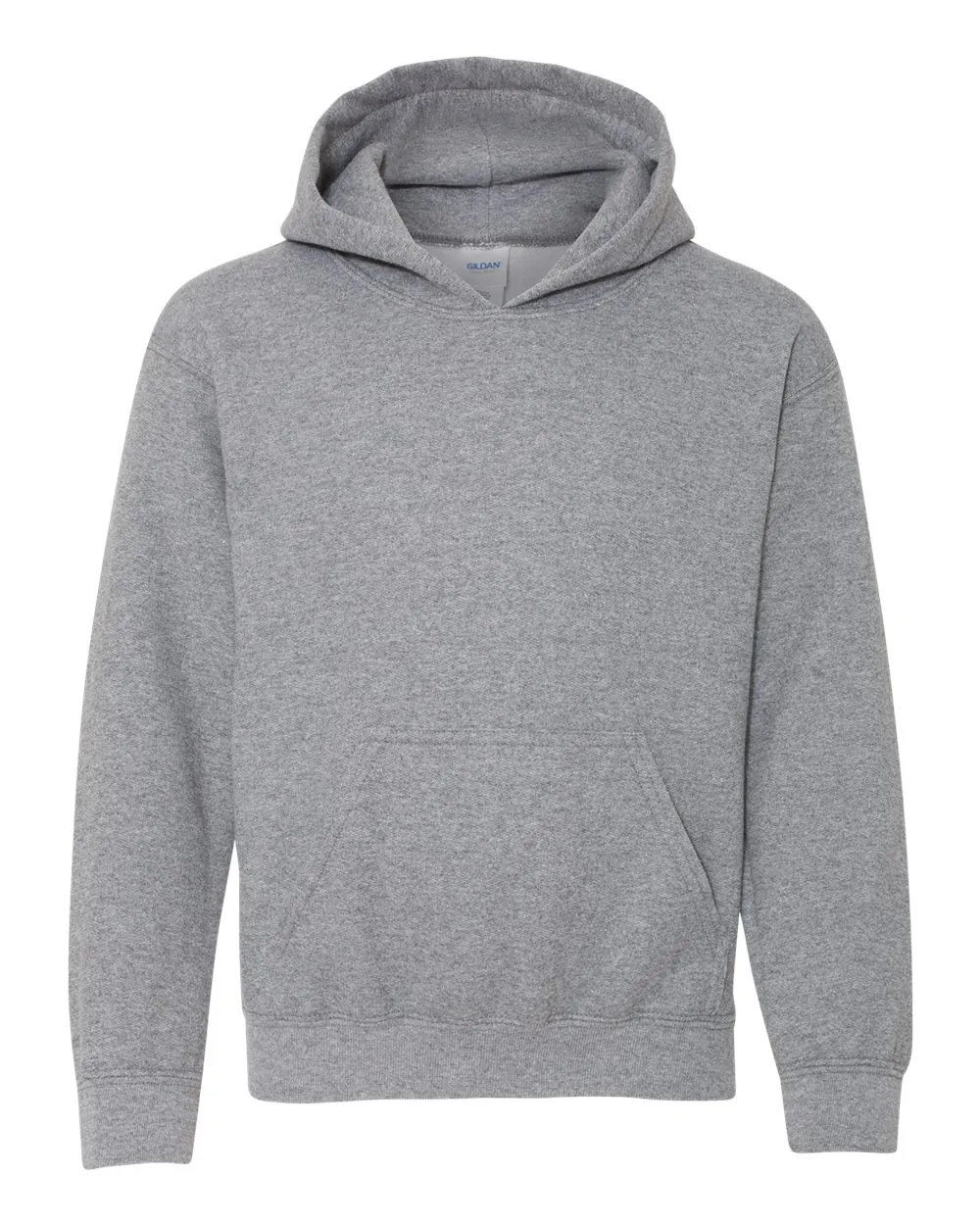 Gildan Youth Hooded Sweatshirt Graphite Heather
