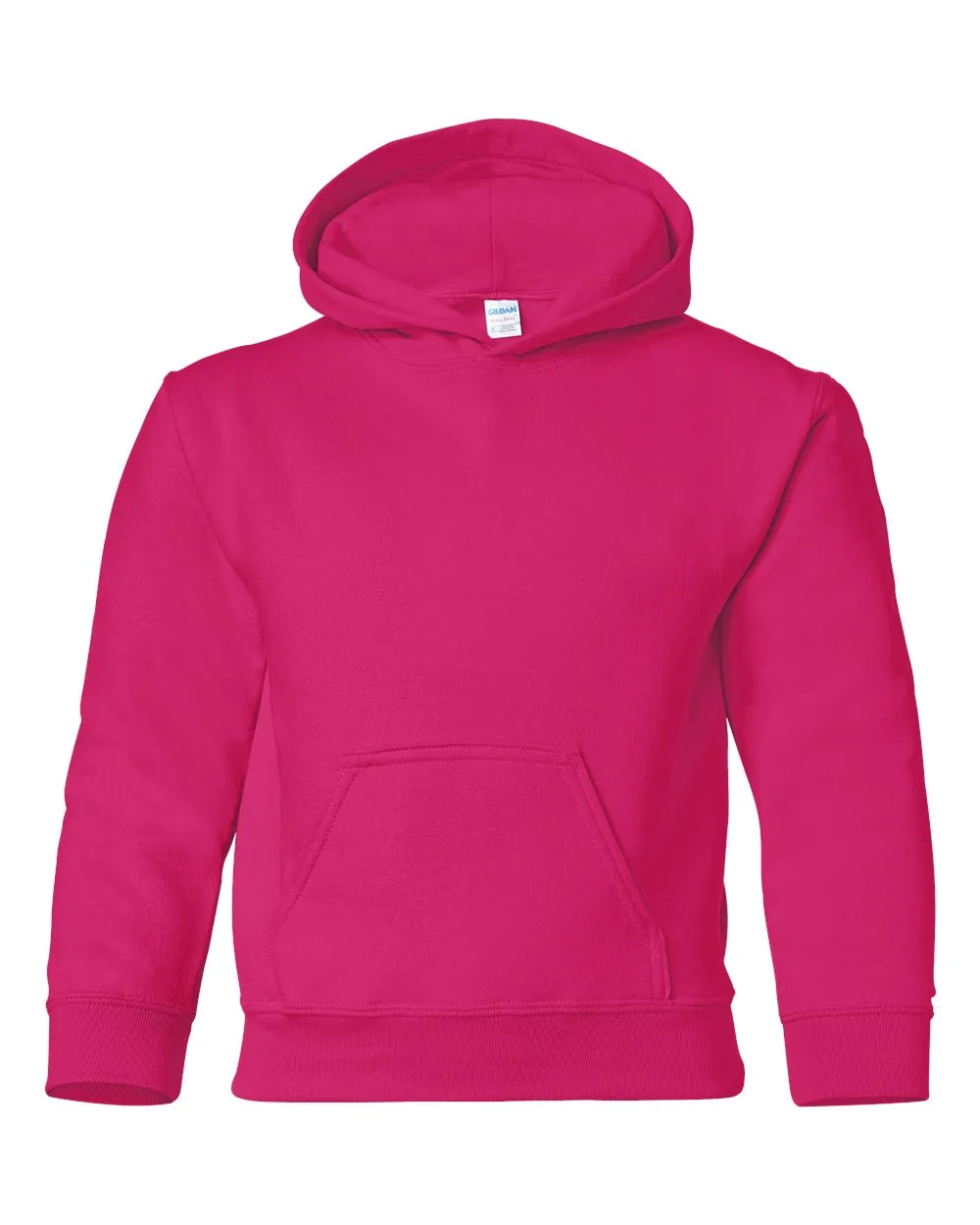 Gildan Youth Hooded Sweatshirt Heliconia