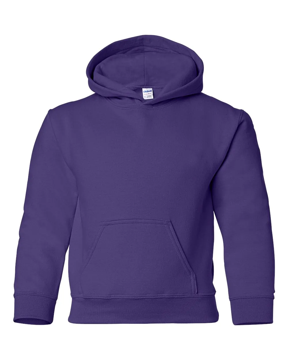 Gildan Youth Hooded Sweatshirt Purple