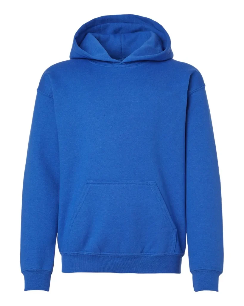 Gildan Youth Hooded Sweatshirt Royal