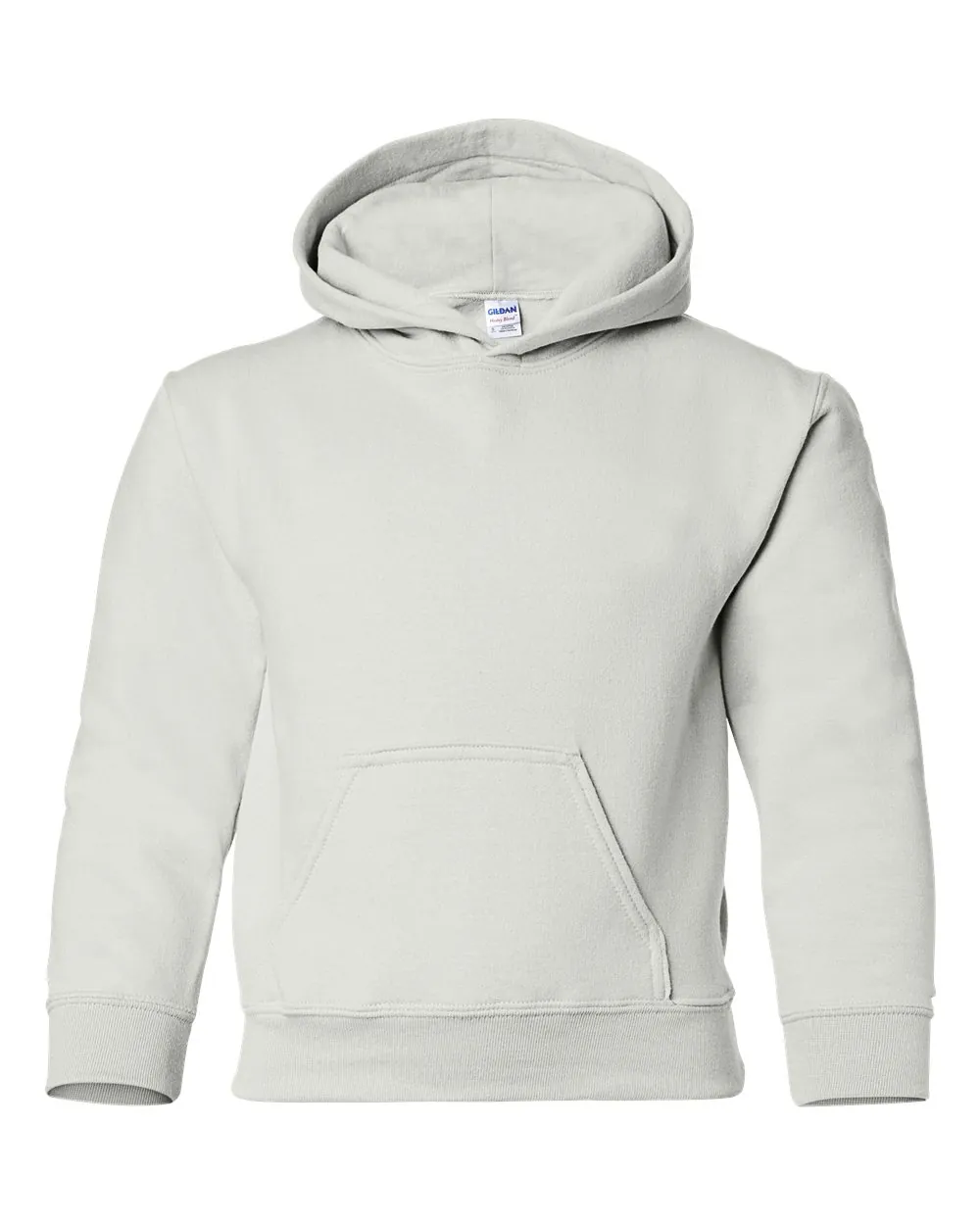 Gildan Youth Hooded Sweatshirt White