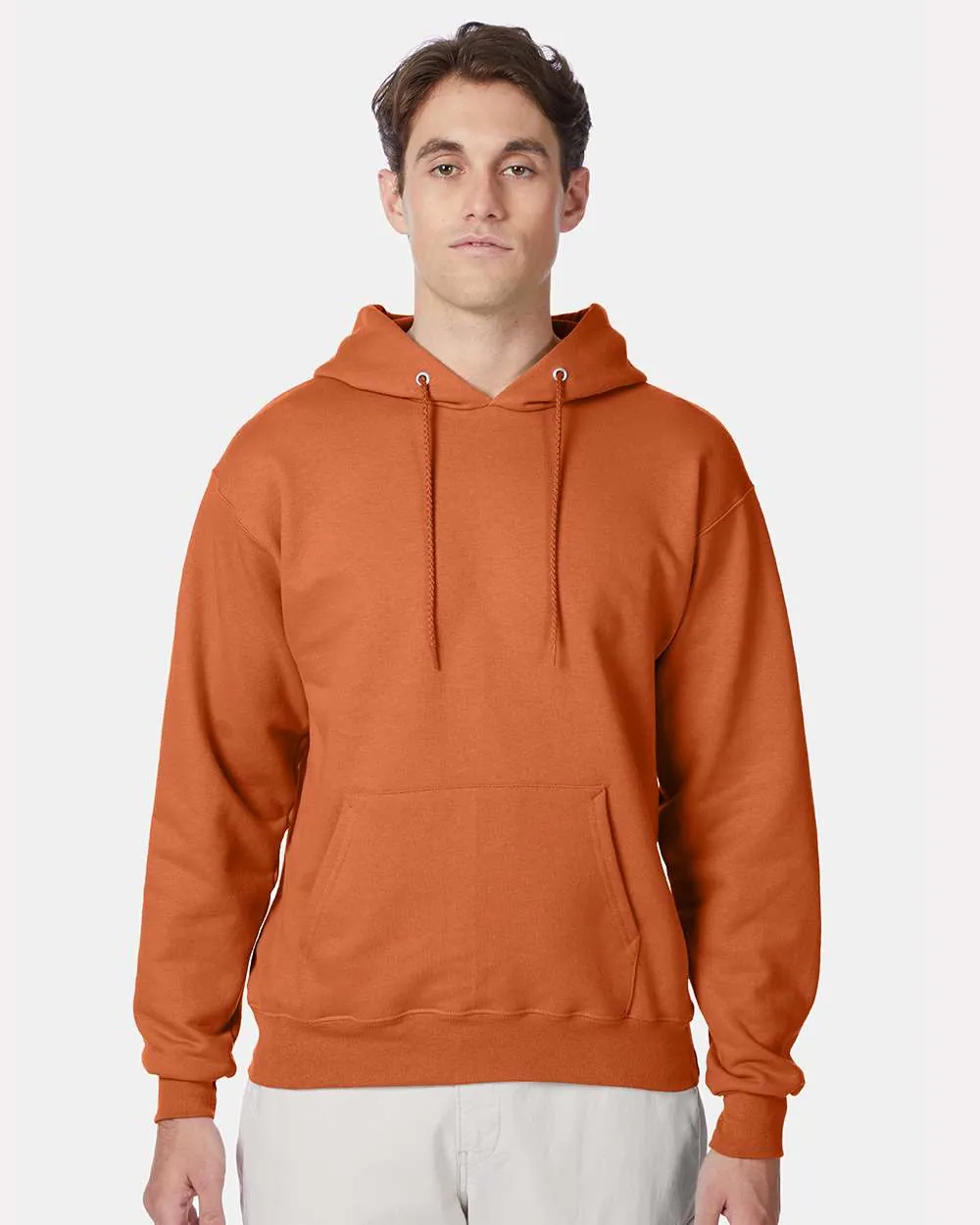 Hanes Ultimate Cotton Hooded Sweatshirt Pumpkin