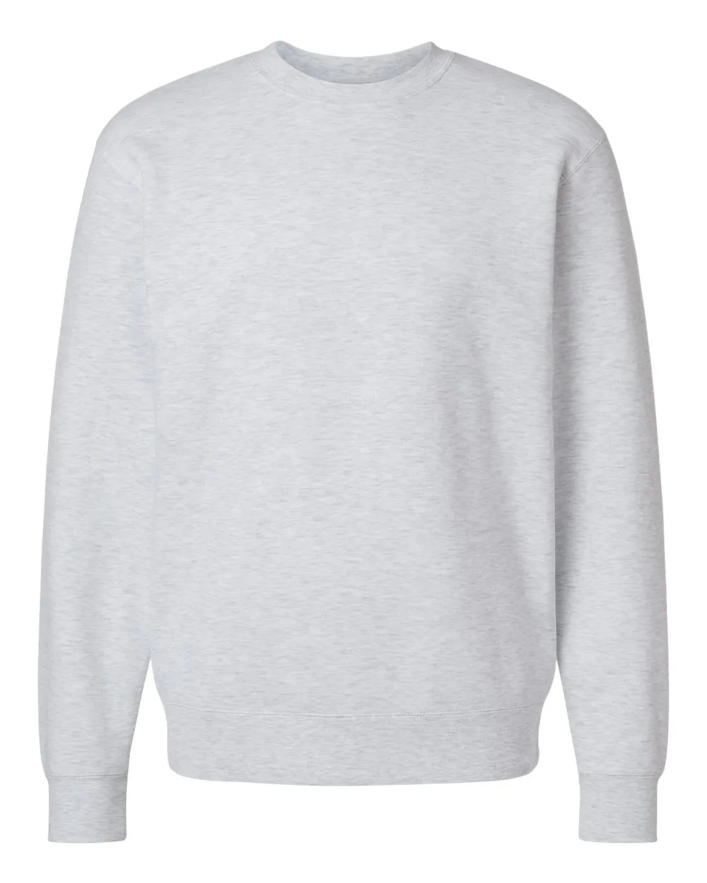 Independent Trading Co Midweight Crewneck Sweatshirt Ash Heather