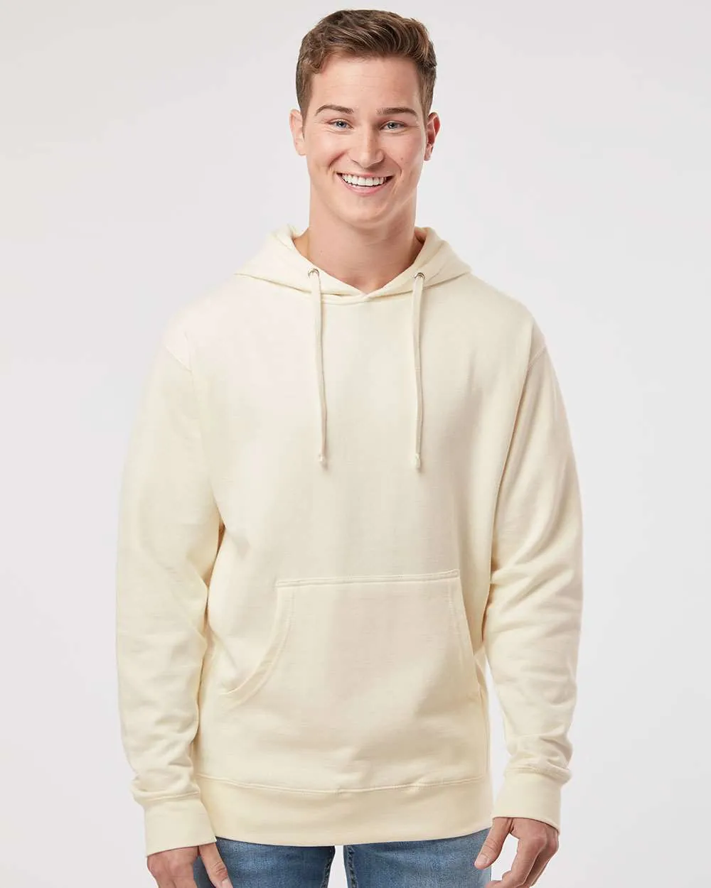 Independent Trading Midweight Hooded Sweatshirt Bone