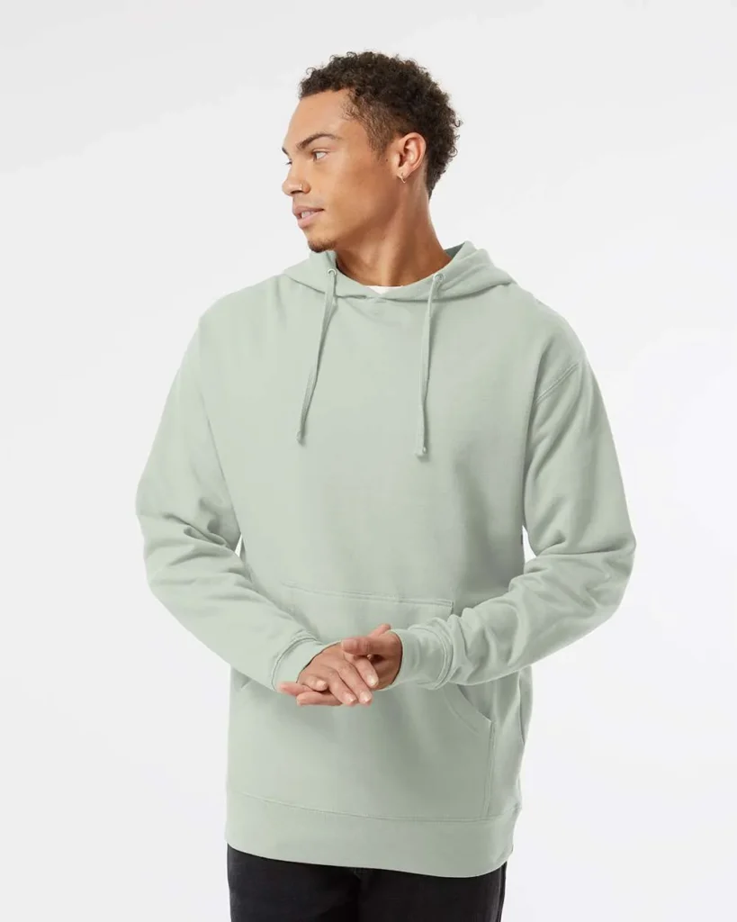 Independent Trading Midweight Hooded Sweatshirt Dusty Sage