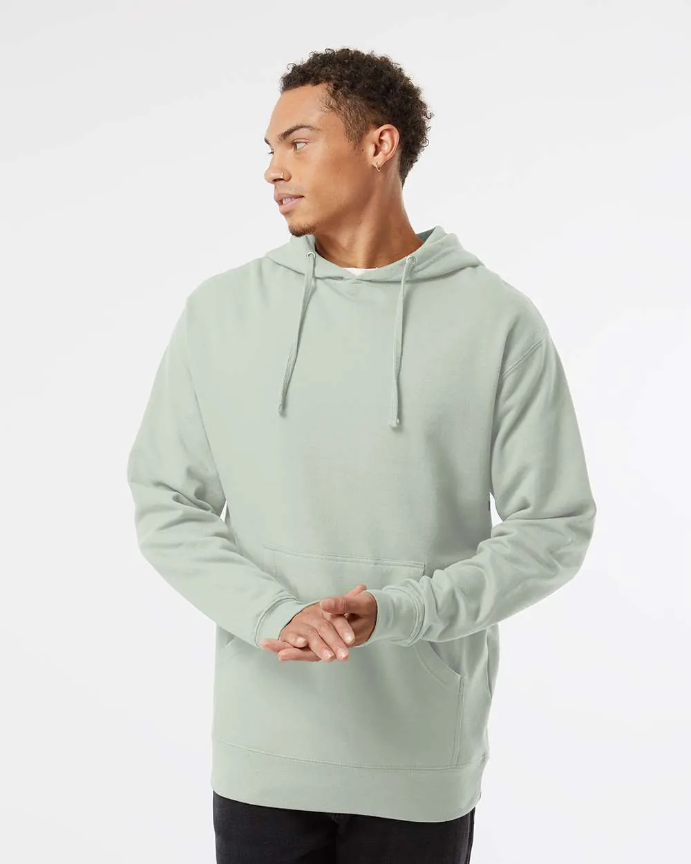 Independent Trading Midweight Hooded Sweatshirt Dusty Sage