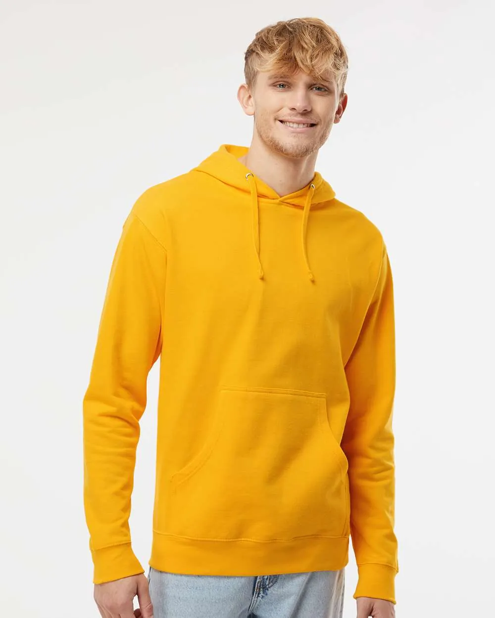 Independent Trading Midweight Hooded Sweatshirt Gold
