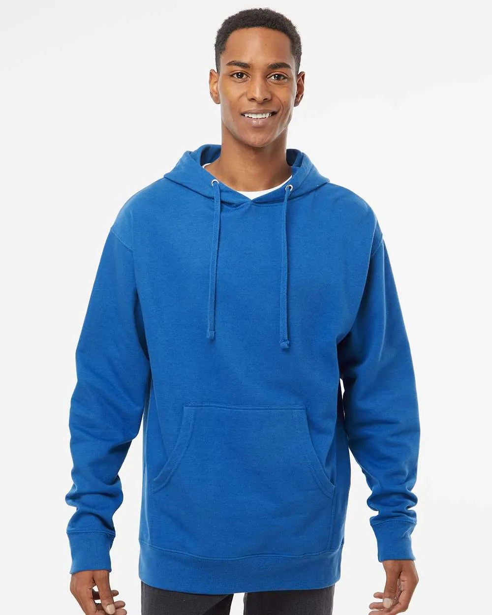 Independent Trading Midweight Hooded Sweatshirt Royal