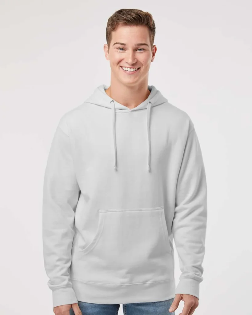 Independent Trading Midweight Hooded Sweatshirt Smoke