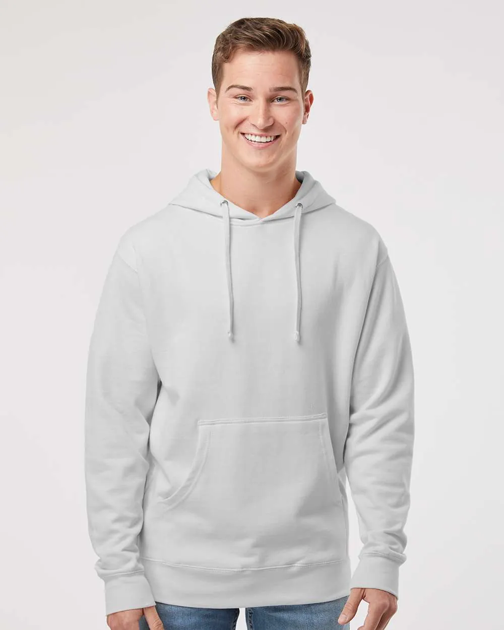 Independent Trading Midweight Hooded Sweatshirt Smoke