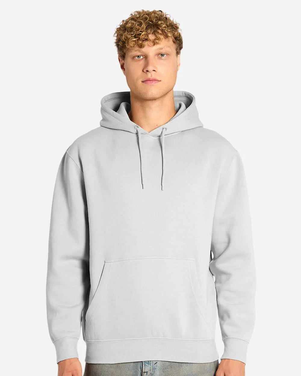 Lane Seven Premium Hoodie Sweatshirt Dove Grey