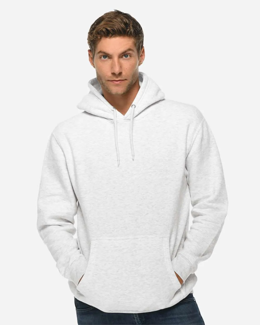 Lane Seven Premium Hoodie Sweatshirt Oatmeal Heather