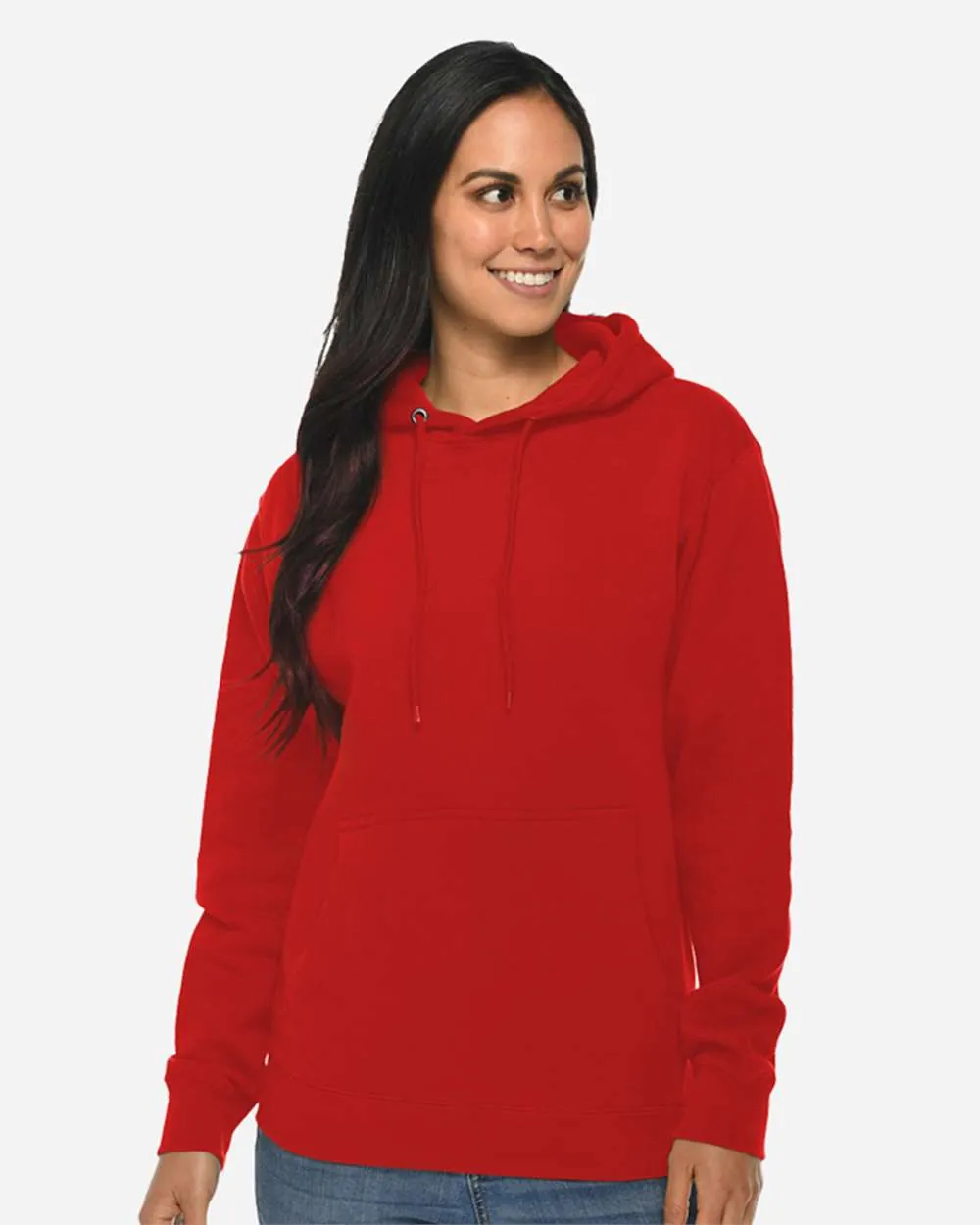 Lane Seven Premium Hoodie Sweatshirt Red