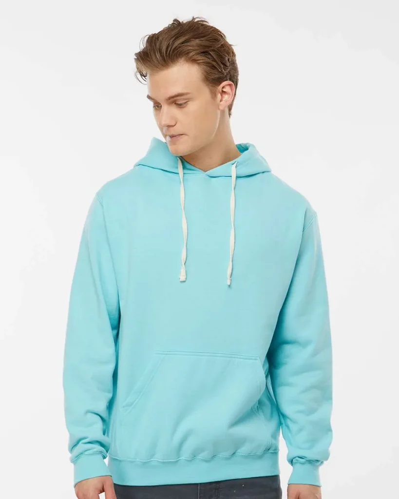 Tultex Fleece Hooded Sweatshirt Purist Blue
