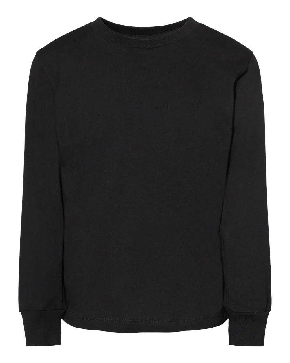 Bella + Canvas Toddler Jersey Long Sleeve Black