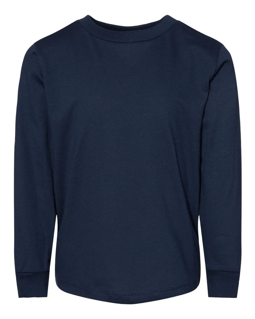 Bella + Canvas Toddler Jersey Long Sleeve Navy