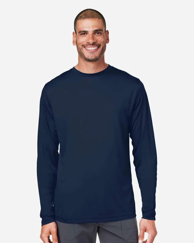 CORE365 Long Sleeve Classic Navy