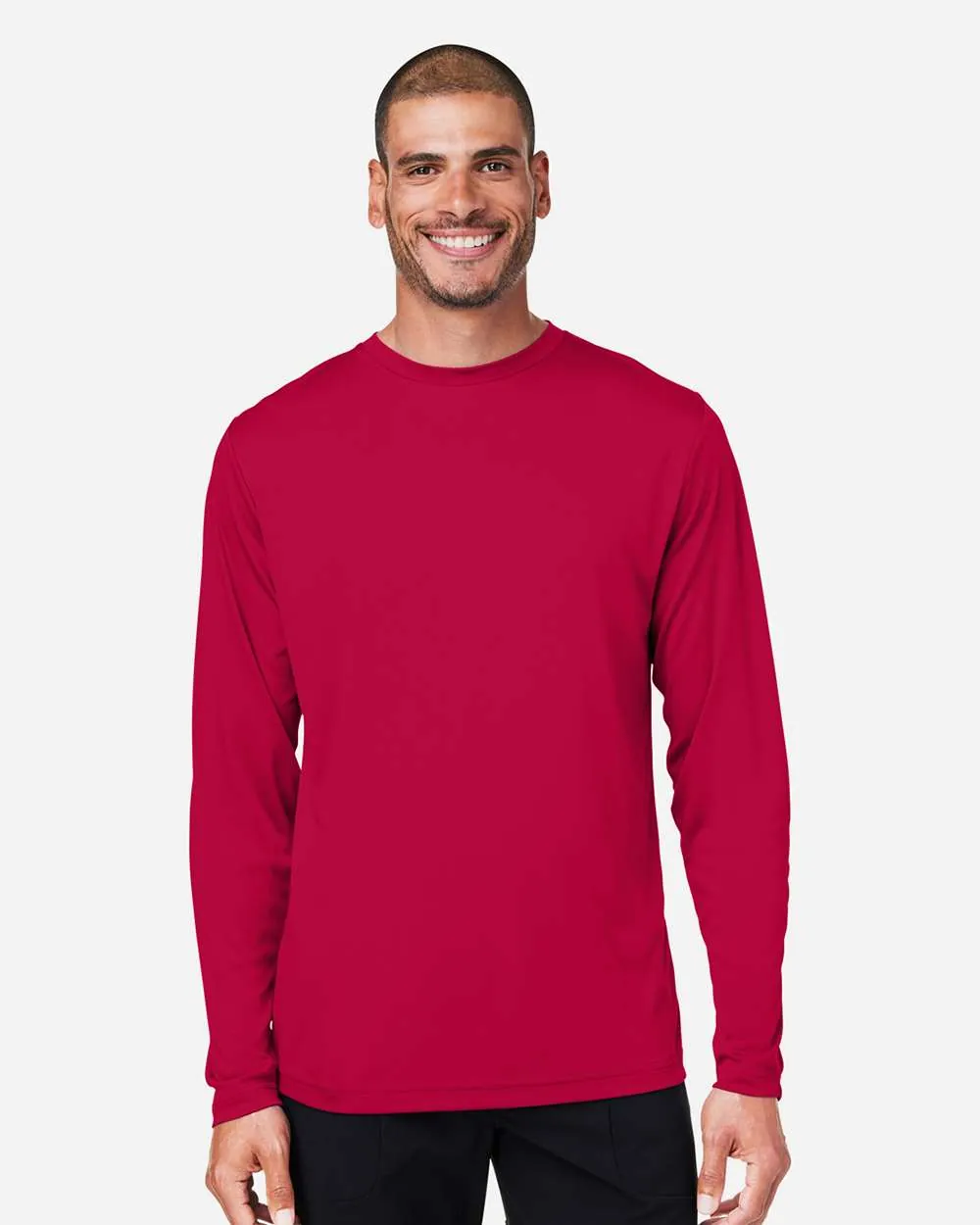 CORE365 Long Sleeve Classic Red