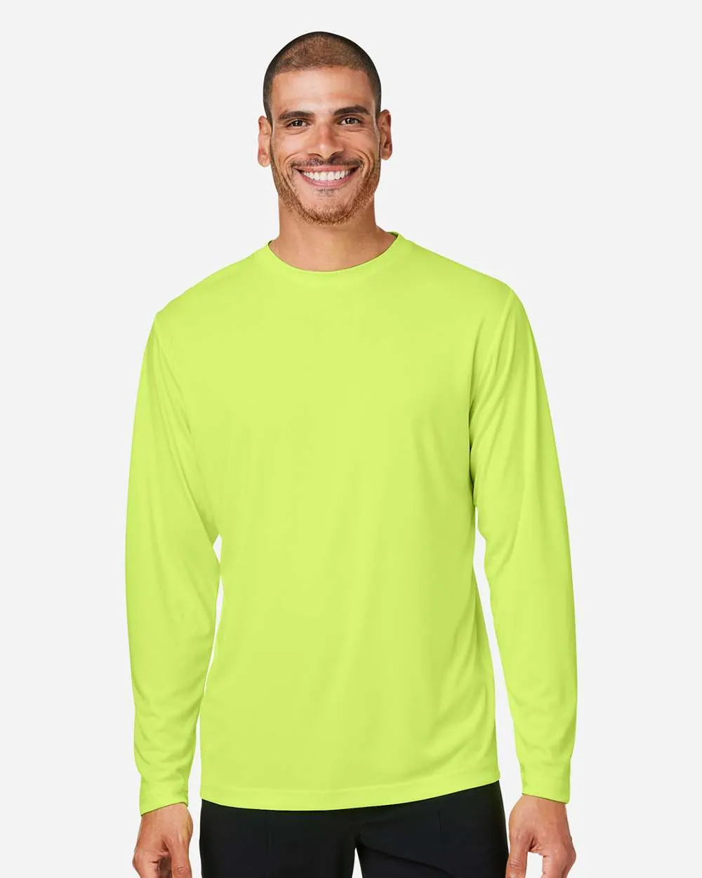 CORE365 Long Sleeve Safety Yellow