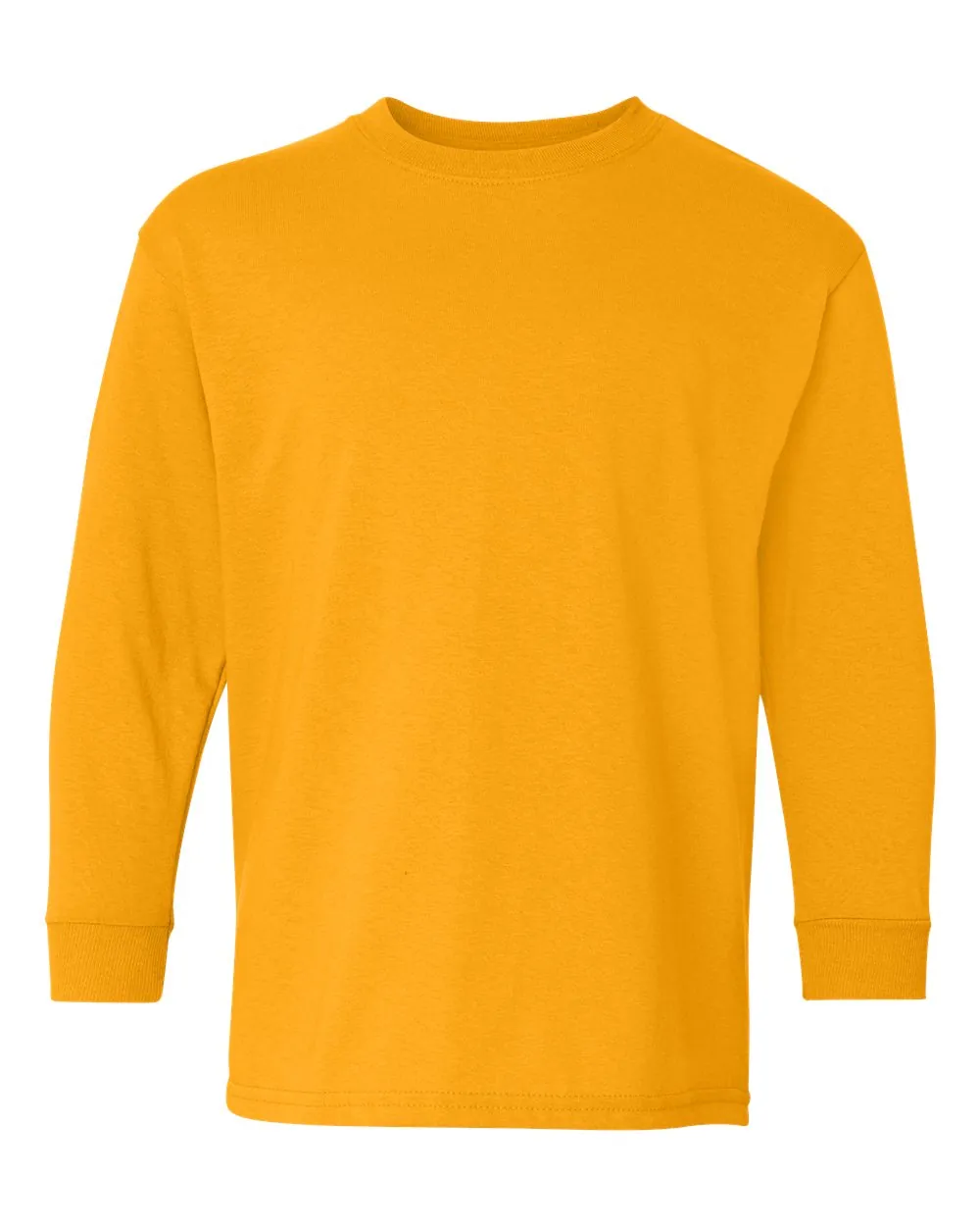 Gildan Youth Long Sleeve Gold