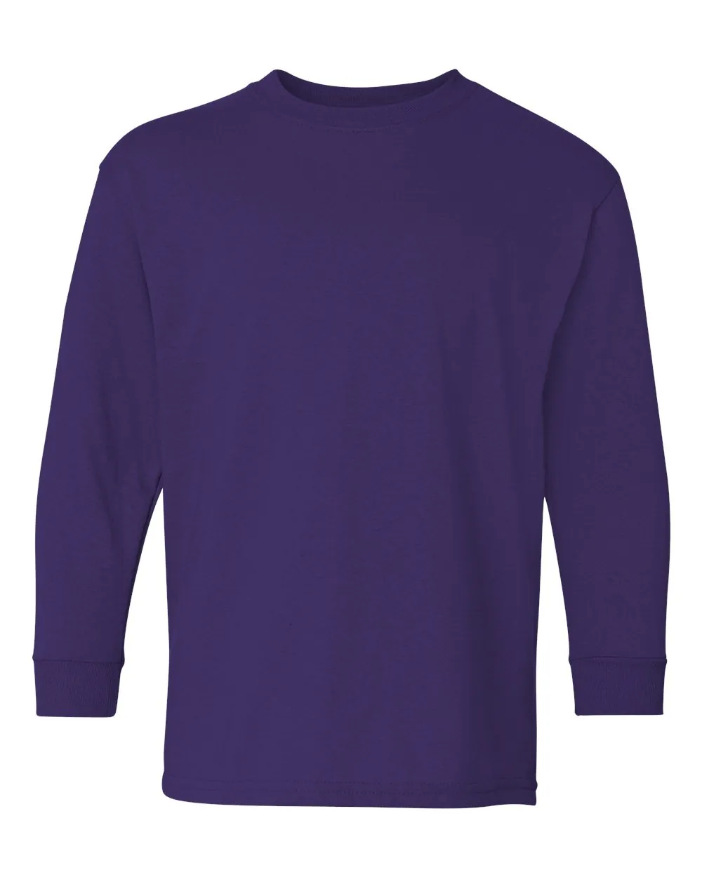 Gildan Youth Long Sleeve Purple