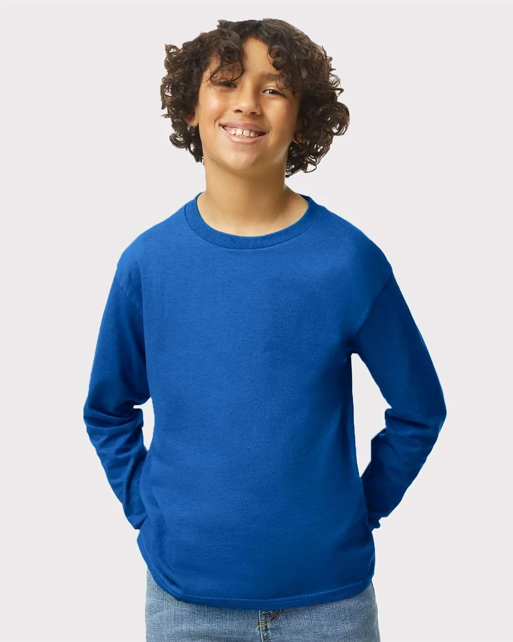 Gildan Youth Long Sleeve Royal