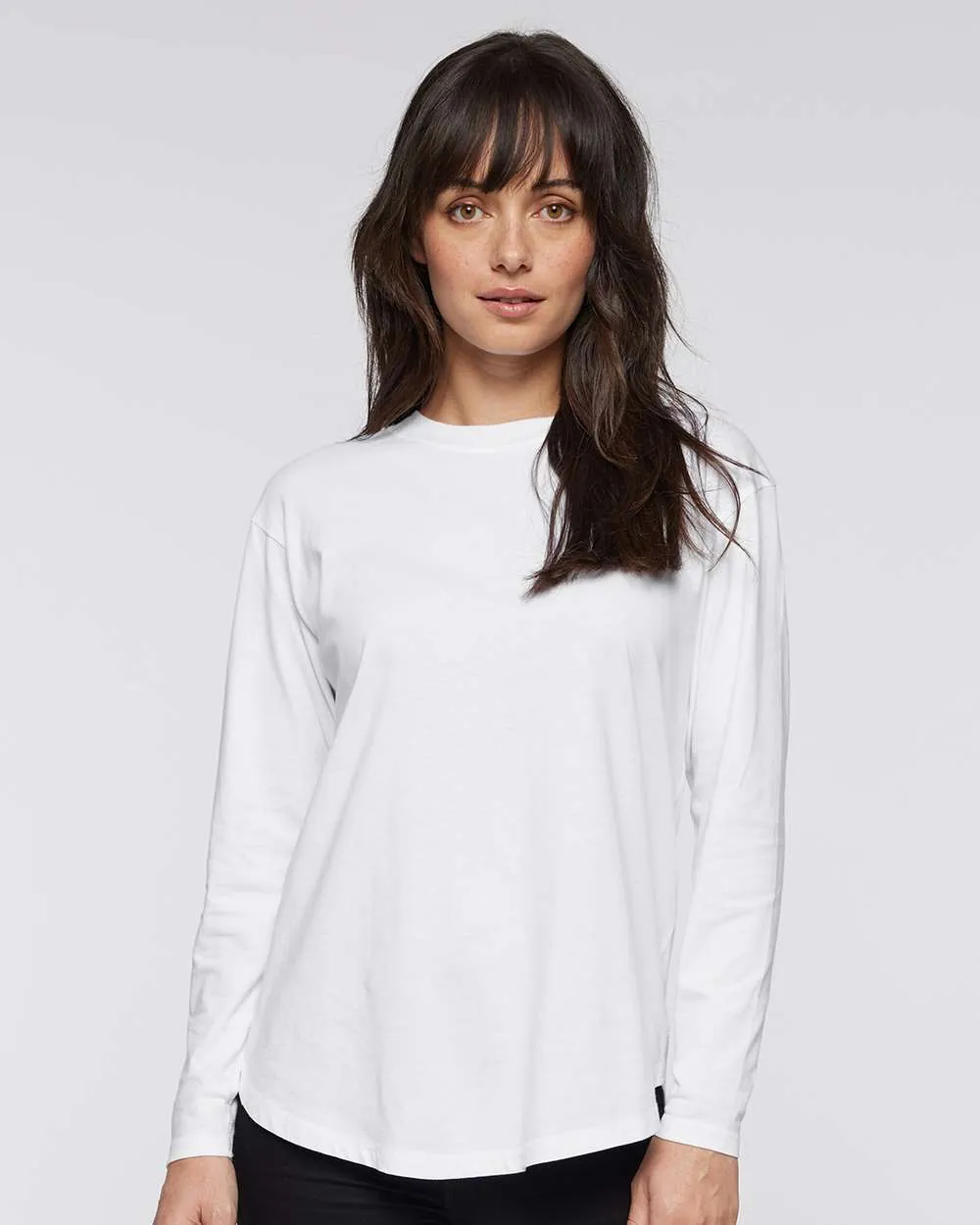 LAT Women's Long Sleeve White
