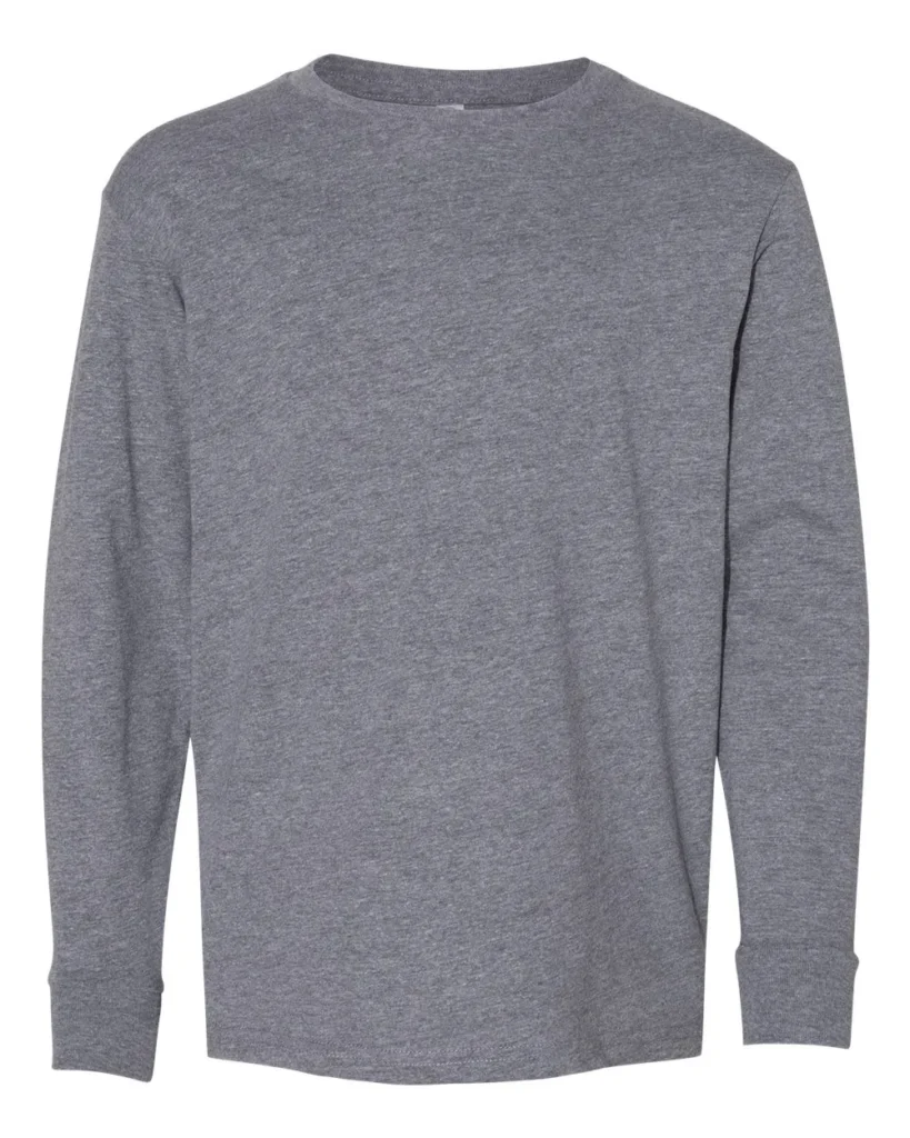 LAT Youth Long Sleeve Granite Heather